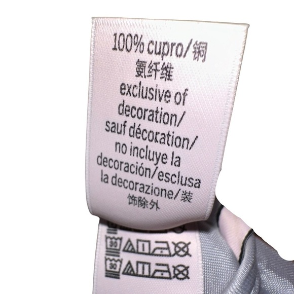 VICTORIA'S SECRET LIGHT PURPLE LILAC SILK LONG SLIP DRESS US XS LUXE SHEEN CUPRO - Picture 12 of 12